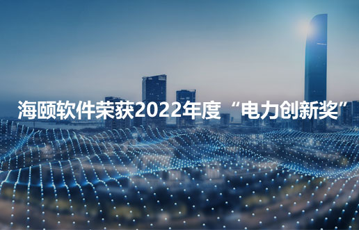 尊龙集团官网软件荣获2022年度“电力创新奖”