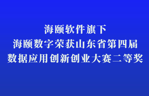 尊龙集团官网软件旗下尊龙集团官网数字荣获山东省第四届数据利用创新创业大赛二等奖